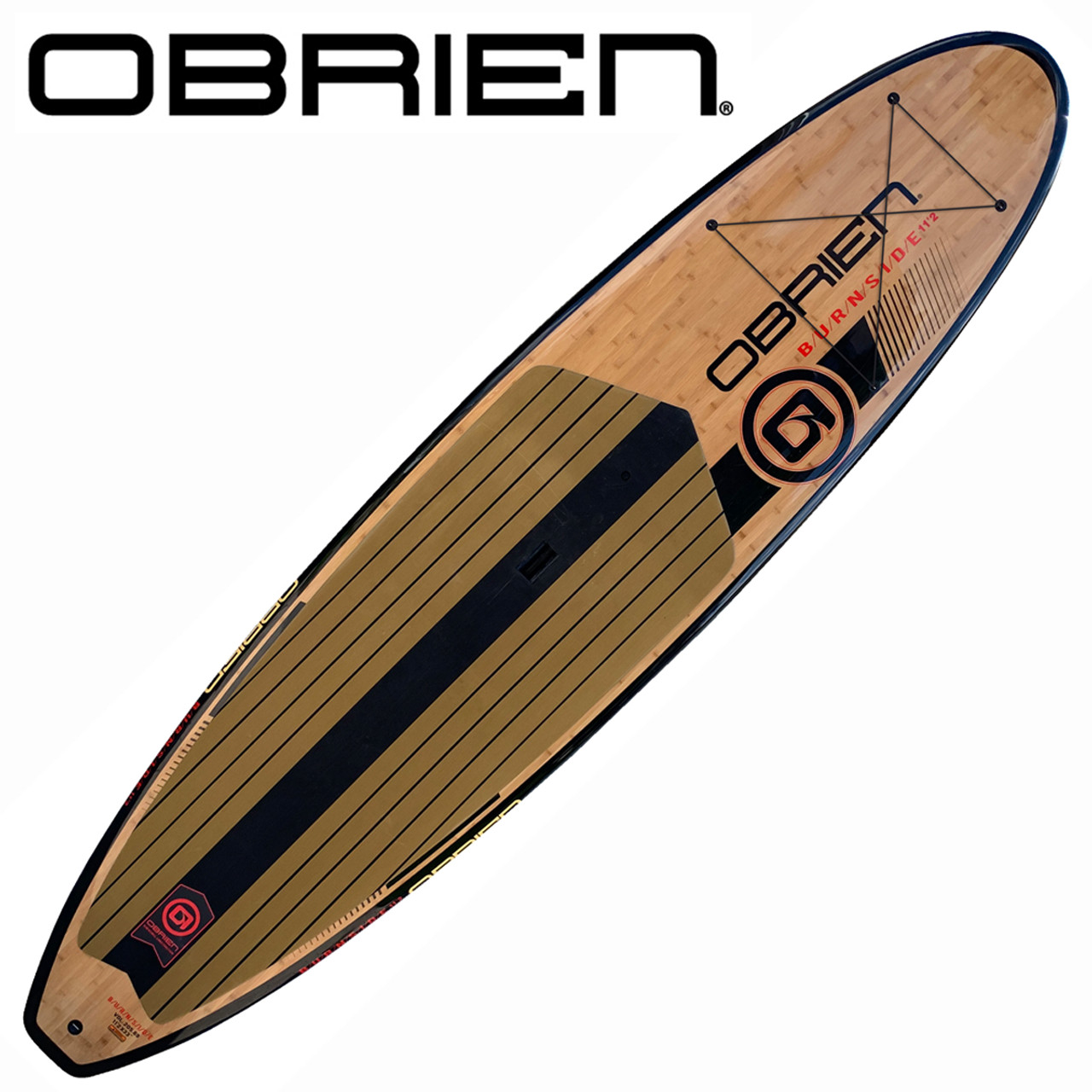 O'Brien Burnside 10'6" Stand Up Paddleboard with Adjustable Paddle