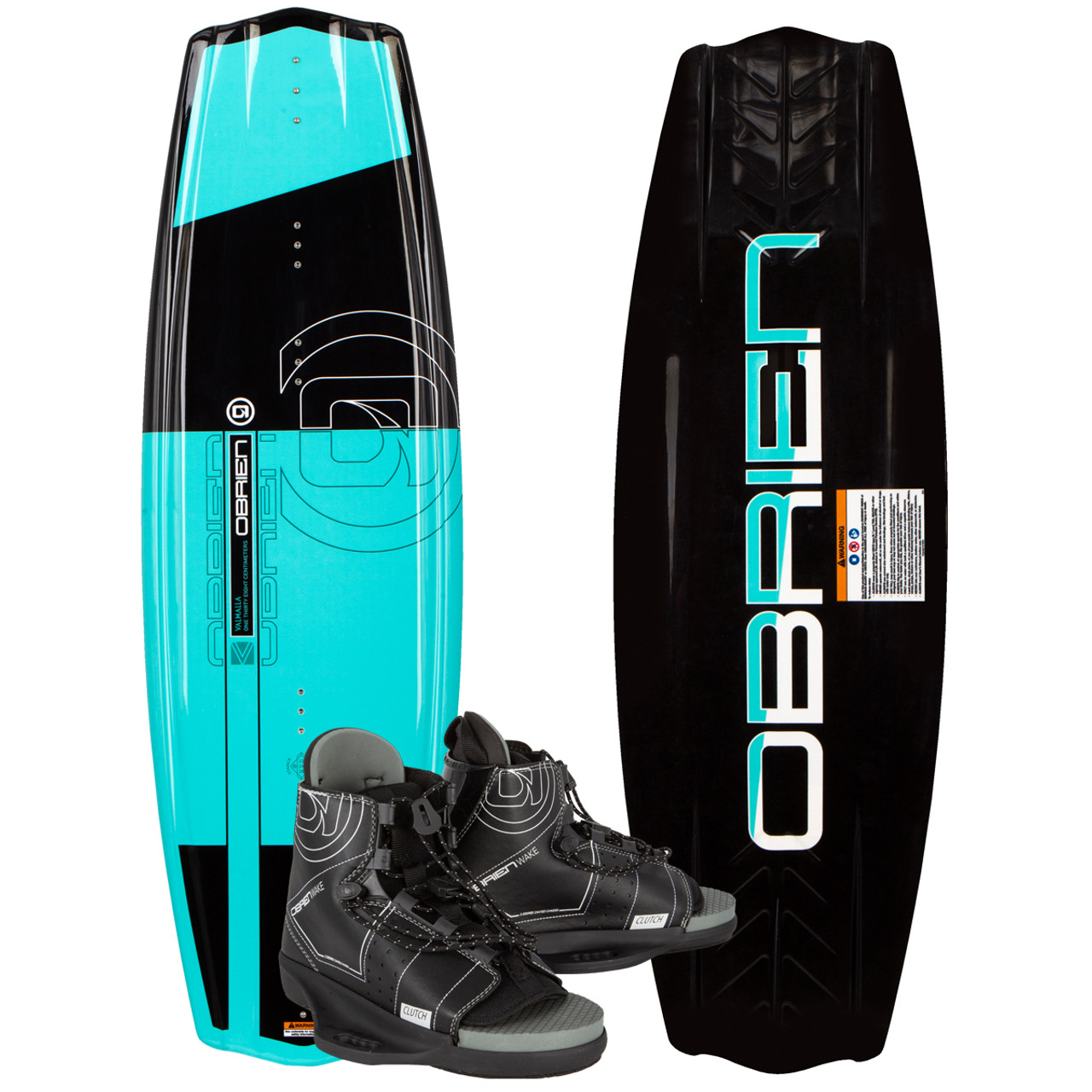 O'Brien Valhalla 138 cm Wakeboard Package with Clutch Boots