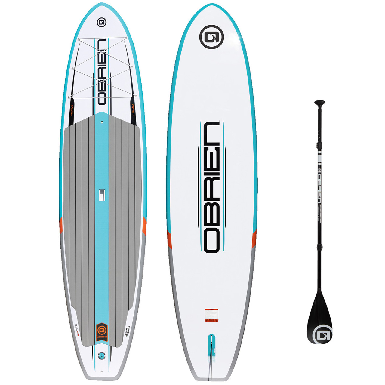 O'Brien Camano 10'6" Stand Up Paddleboard with Adjustable Paddle