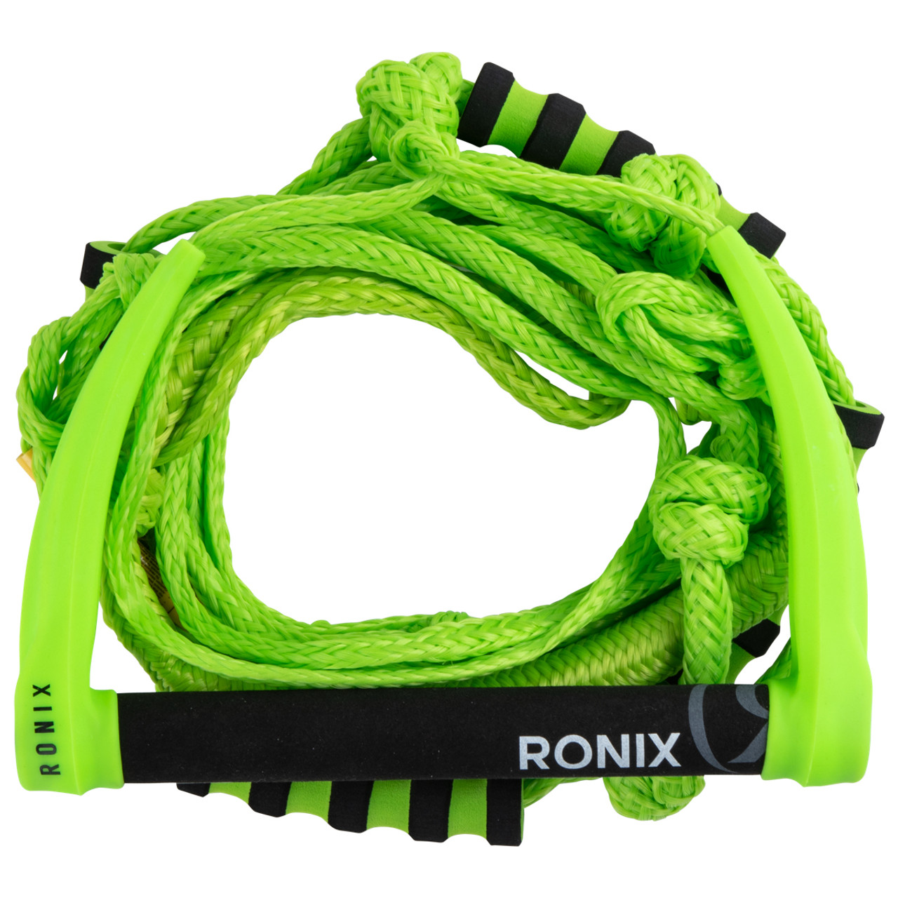 Ronix Silicone Surf Handle with 11" Hide Grip and 25ft 4-Section Rope