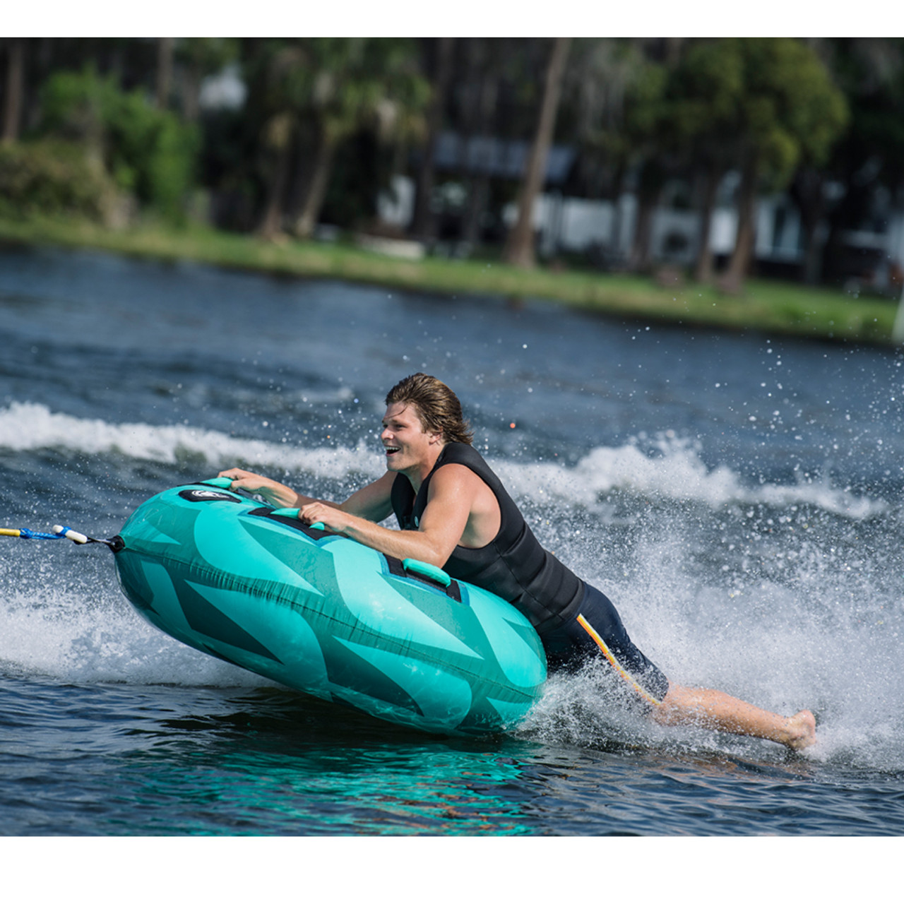 Radar Vortex 1-Person Fully Covered Towable Tube