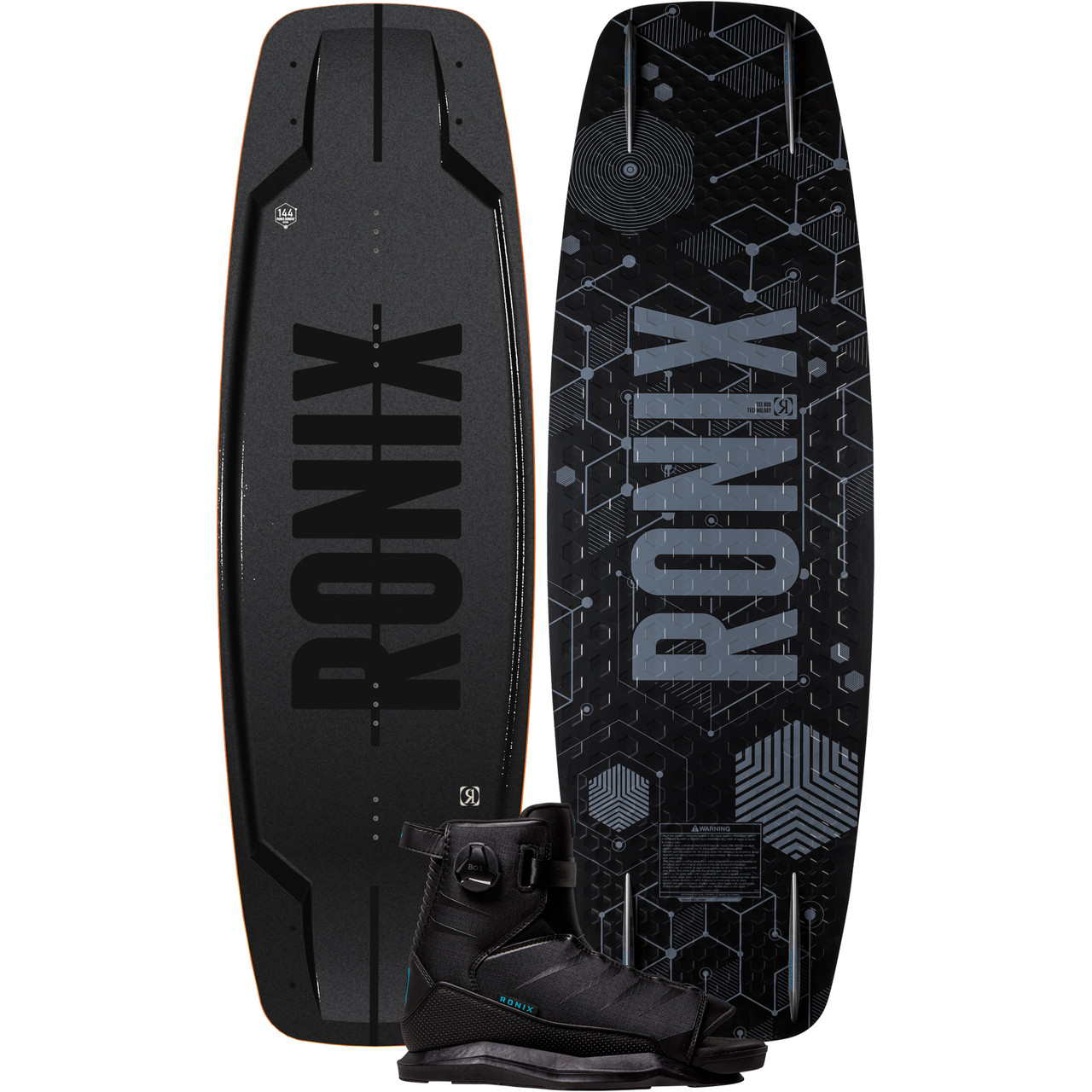  Ronix Parks 145 cm Wakeboard with Anthem BOA Boots