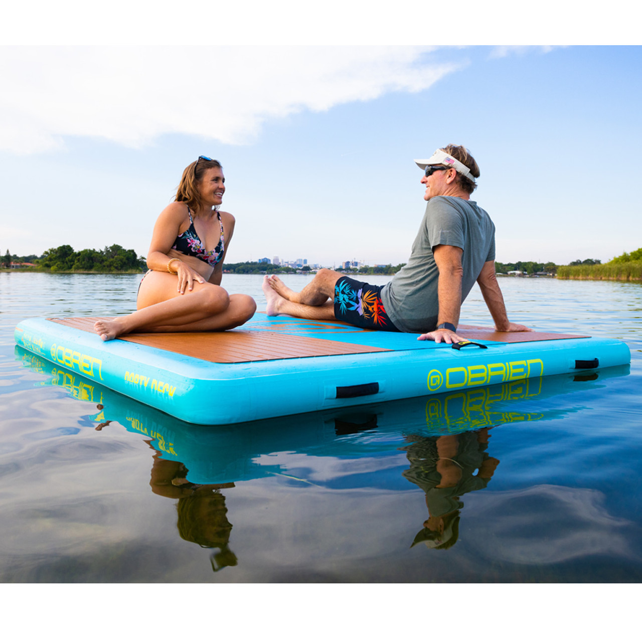 O'Brien Party Deck Inflatable (7' x 7' x 6")