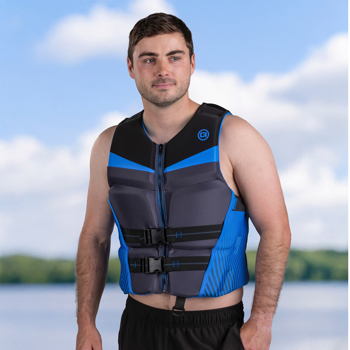 O'Brien Men's Flex V-Back Neo Vest Blue - 2026 for the Lowest