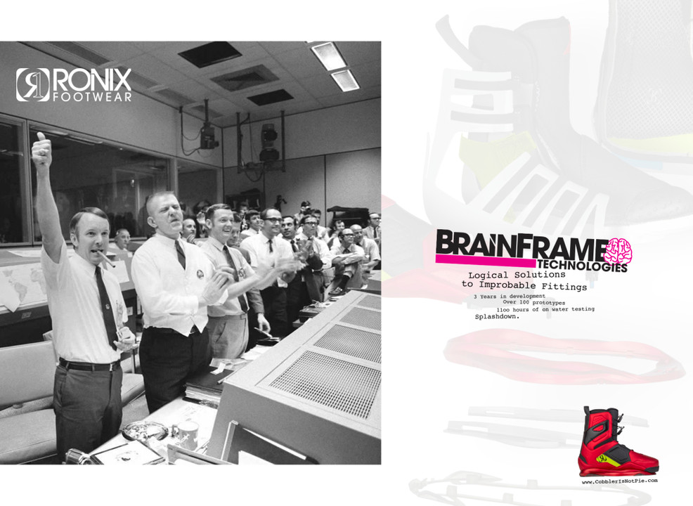 Ronix New Brainframe Technologies for Pro Model Wakeboard Boots