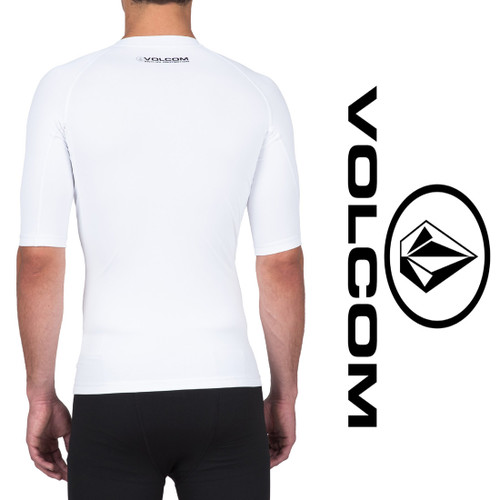 Copy of Volcom Solid Rashguard - White