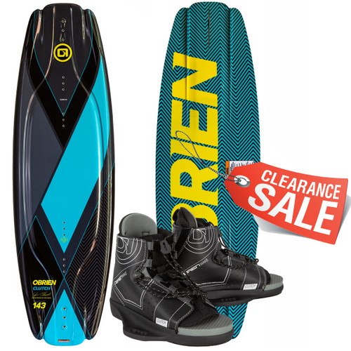 O'Brien Clutch 143 cm Wakeboard Package with Clutch Bindings ON SALE