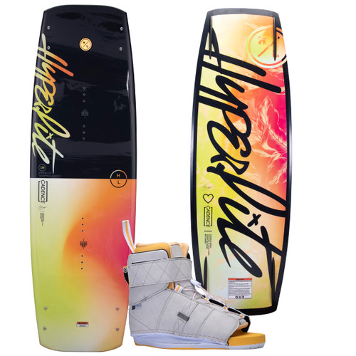 Hyperlite Cadence 138 cm Women's Wakeboard Package with Viva Boots - 2023