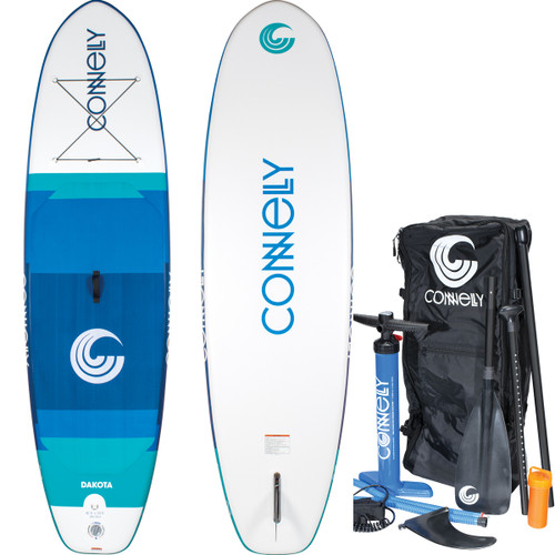Connelly Dakota 10' 6" Inflatable Stand Up Paddleboard with Adjustable Paddle