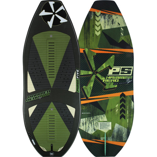 PHASE 5 Hammerhead 53" Premium Skim Style Wakesurfer 2023