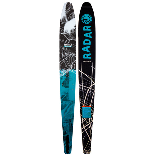 Radar Terrain Slalom 67" with Prime Binding & Adj Rear Toe Plate - 2023