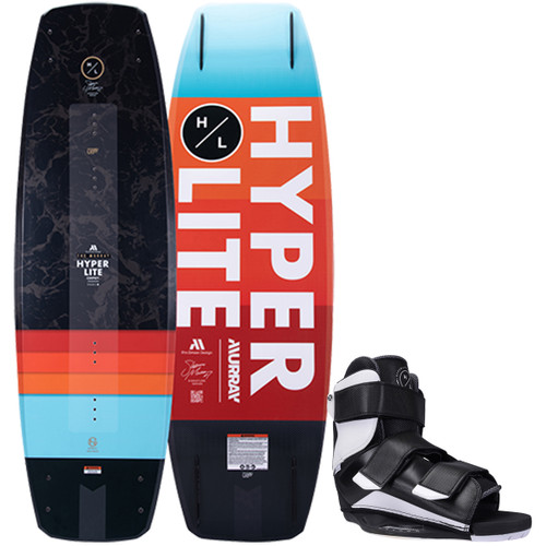 Hyperlite Murray Pro 139 cm Wakeboard Package with Formula Boots