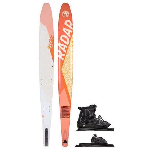 Radar Women's Lyric Slalom 65" with Lyric Binding & Adj Rear Toe Plate 