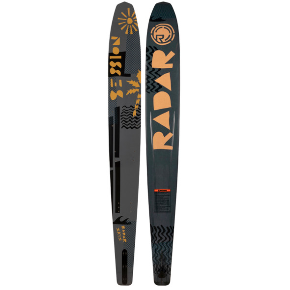 Radar Session Slalom 71" with Prime Binding & Adj. Rear Toe Plate