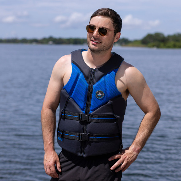 O'Brien Men's Aviator Neo Vest - Blue