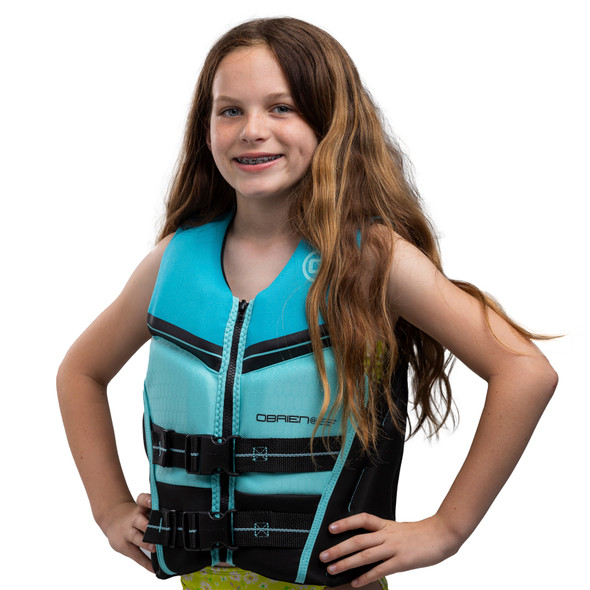 O'Brien Girl's Youth - Large Flex V-Back Neo Vest