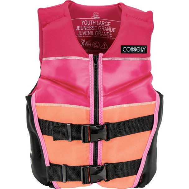 Connelly Girls Youth Classic Neo Vest Large