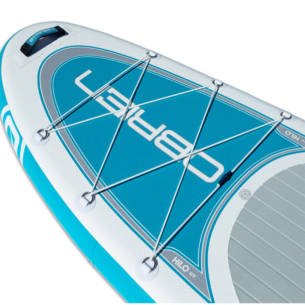 O'Brien HILO 10' 6" Inflatable Stand Up Paddleboard with Adjustable Paddle
