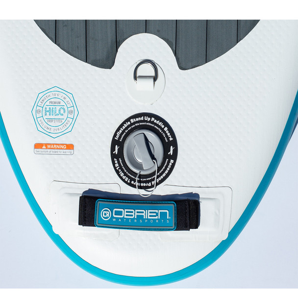 O'Brien HILO 10' 6" Inflatable Stand Up Paddleboard with Adjustable Paddle