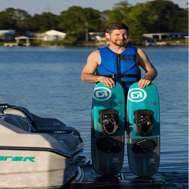 O'Brien Pro Trac Trick Combo Skis with Z-9 Bindings & Rear Toe Straps