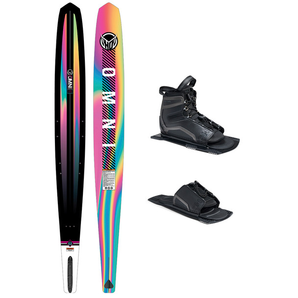 HO Sports Women's Omni 65" Slalom Ski with Front Stance 110 Boot & Adj. Rear Toe
