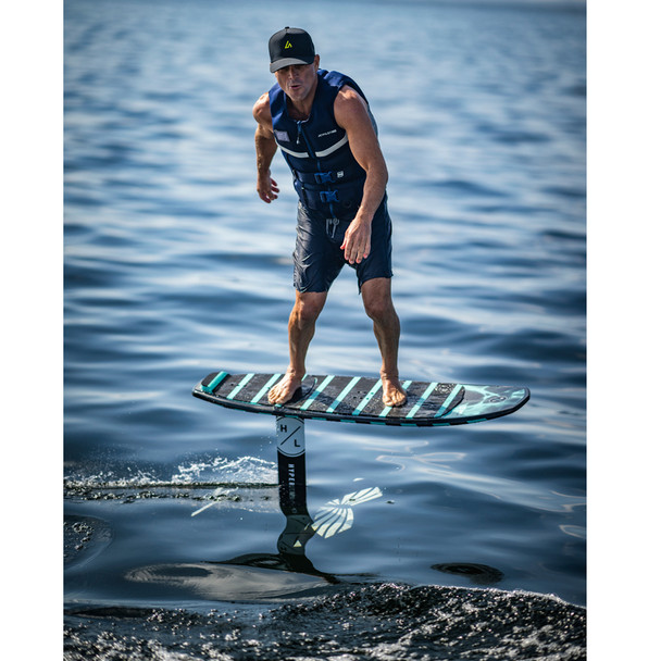 Hyperlite Shuttle 4'5" Wakesurfer with Straps & Falcon 1500 Hydrofoil