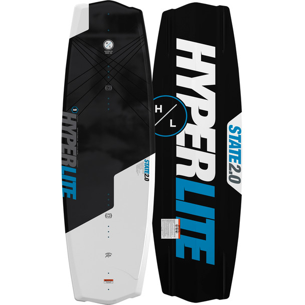 Hyperlite State 2.0 140cm Wakeboard Top & Base