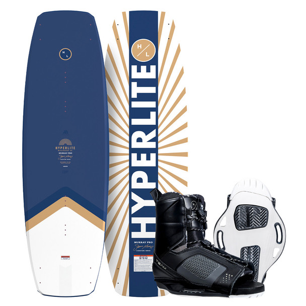 Hyperlite Murray Pro 144 cm Wakeboard Package with Team Open Toe Boots 2026