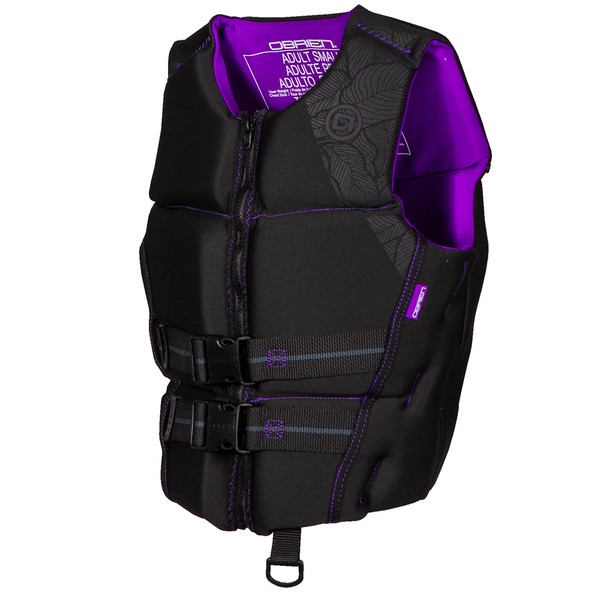 O'Brien Women's Flex V-Back Neo Vest - Black/Purple