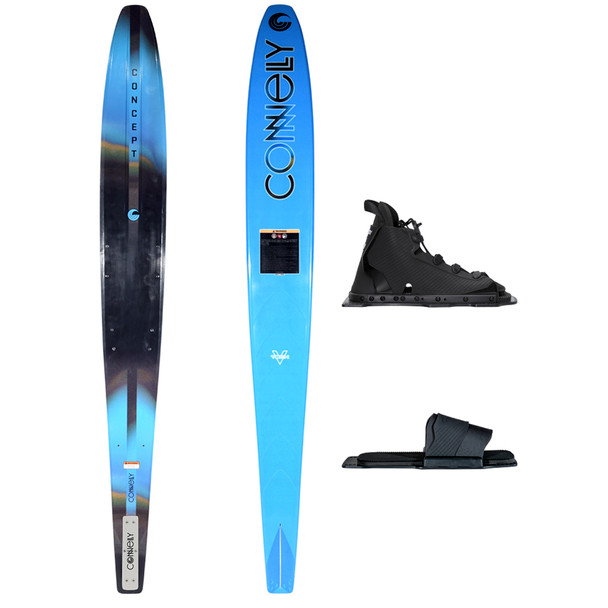 Connelly Concept 69" Men's Slalom with Swerve Front Boot & Rear Toe Plate