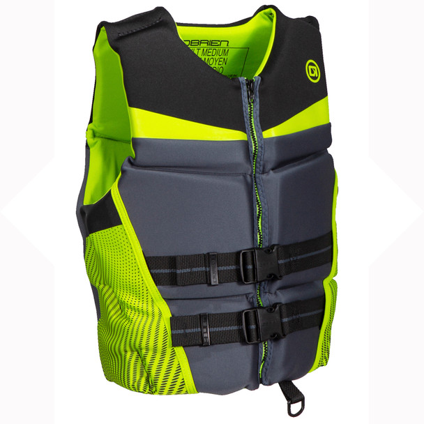 O'Brien Men's Flex V-Back  Neo Vest Green