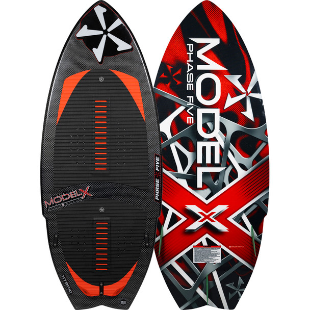 PHASE 5 Model X 57" Premium Skim Style  Wakesurfer
