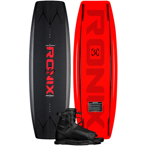 Ronix District 144 cm Wakeboard Package with Divide Bindings