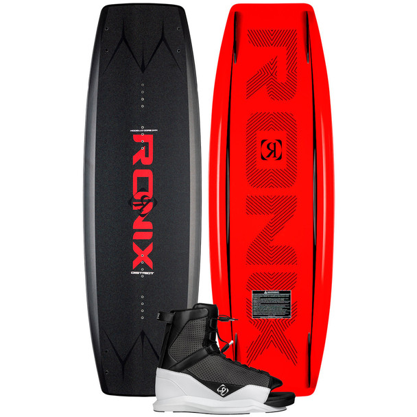 Ronix District 150 cm Wakeboard Package with District Bindings