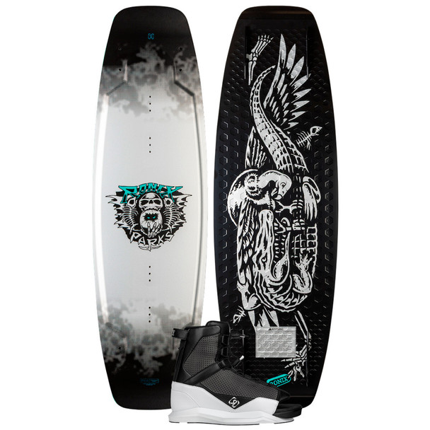 Ronix Parks Modello Core 148 cm Wakeboard with District Boots - 2026