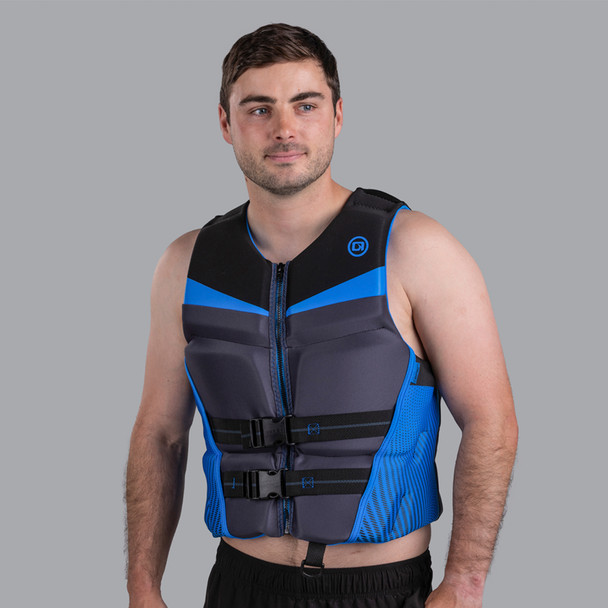 O'Brien Men's Flex V-Back  Neo Vest Blue