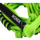 Ronix Silicone Bungee Surf Rope with 11" Hide Grip Handle  and 25ft 4-Section Rope