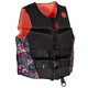 O'Brien Women's Flex V-Back Neo Vest - Coral/Floral