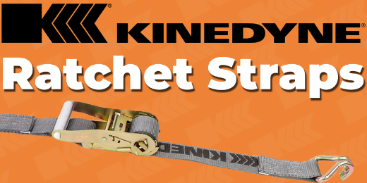 Kinedyne 3 Chain Anchor Ratchet Strap Replacement Fixed End - Trison Tarps  Inc.