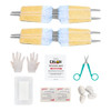 Israeli First Aid Laceration Closure Kit for Lacerations and Cuts With Celox Israeli First Aid Laceration Closure Kit for Lacerations and Cuts With Celox