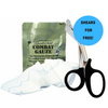 Special Offer! Quikclot Combat Z-Fold Gauze Hemostatic Dressing +  7.5" Trauma Shears Special Offer! Quikclot Combat Z-Fold Gauze Hemostatic Dressing +  7.5" Trauma Shears