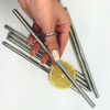Smoothie Wide Reusable Stainless Steel Drink Straw 8mm Smoothie Wide Reusable Stainless Steel Drink Straw 8mm