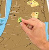 Scratch Map of the State of Israel Scratch Map of the State of Israel
