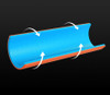 SAM® Wrist Splint 9 inch Orange/Blue SAM® Wrist Splint 9 inch Orange/Blue