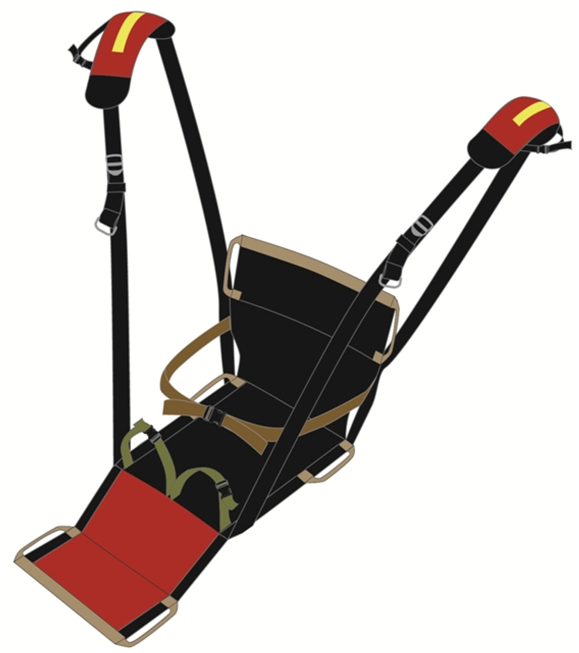 Buddy Pro Emergency Evacuation Folding Stretcher Israeli First Aid