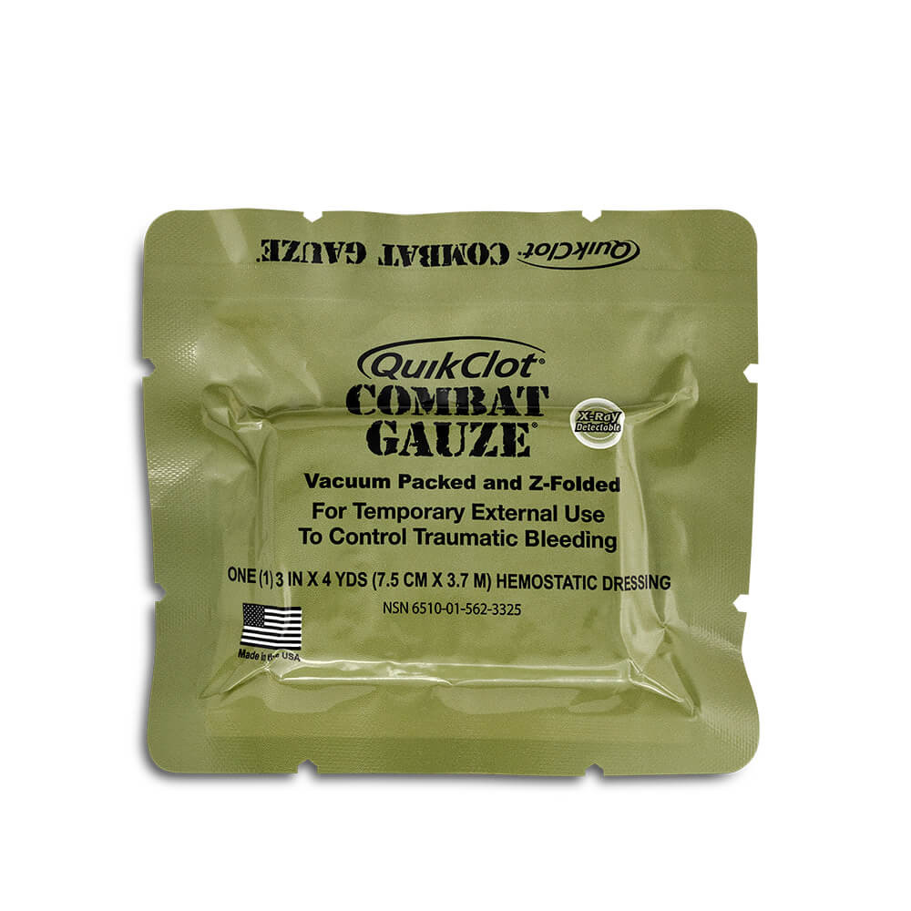 Quikclot Gauze Hemostatic Dressing