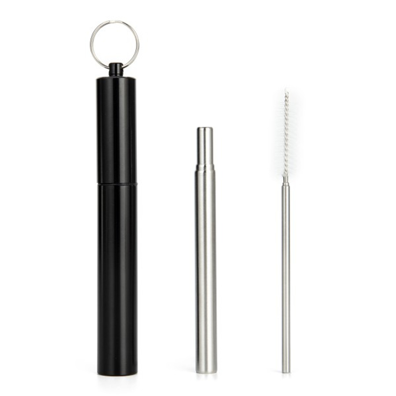 Reusable Stainless Steel Folding Straw