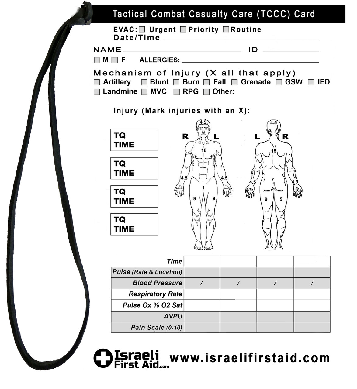 miles casualty card use