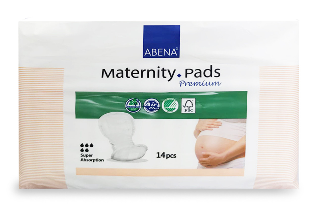 Maternity Pads Super Absorbent Premium Quality 14 pcs - Israeli First Aid