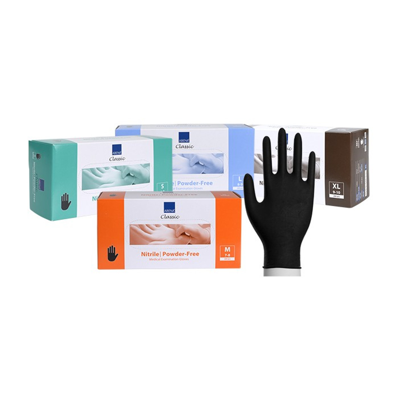 nitrile medical exam gloves